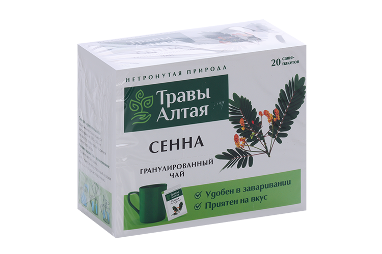 Сенны чай гранулированный, 8 г, 20 шт