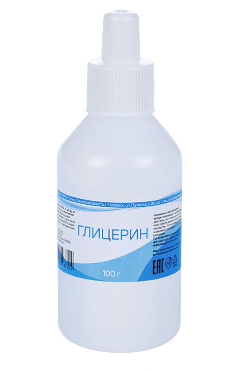 Глицерин, 100 г, жидкость – купить по цене 63 руб. в интернет-магазине ...