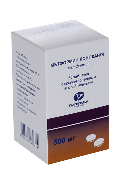 Метформин Канон 500 Мг Купить