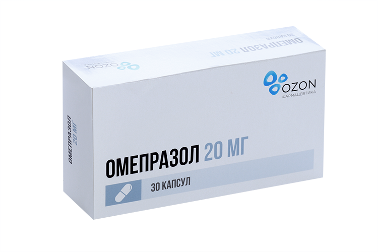 Омепразол 20 мг, 30 шт, капсулы – купить по цене 56 руб. в интернет ...