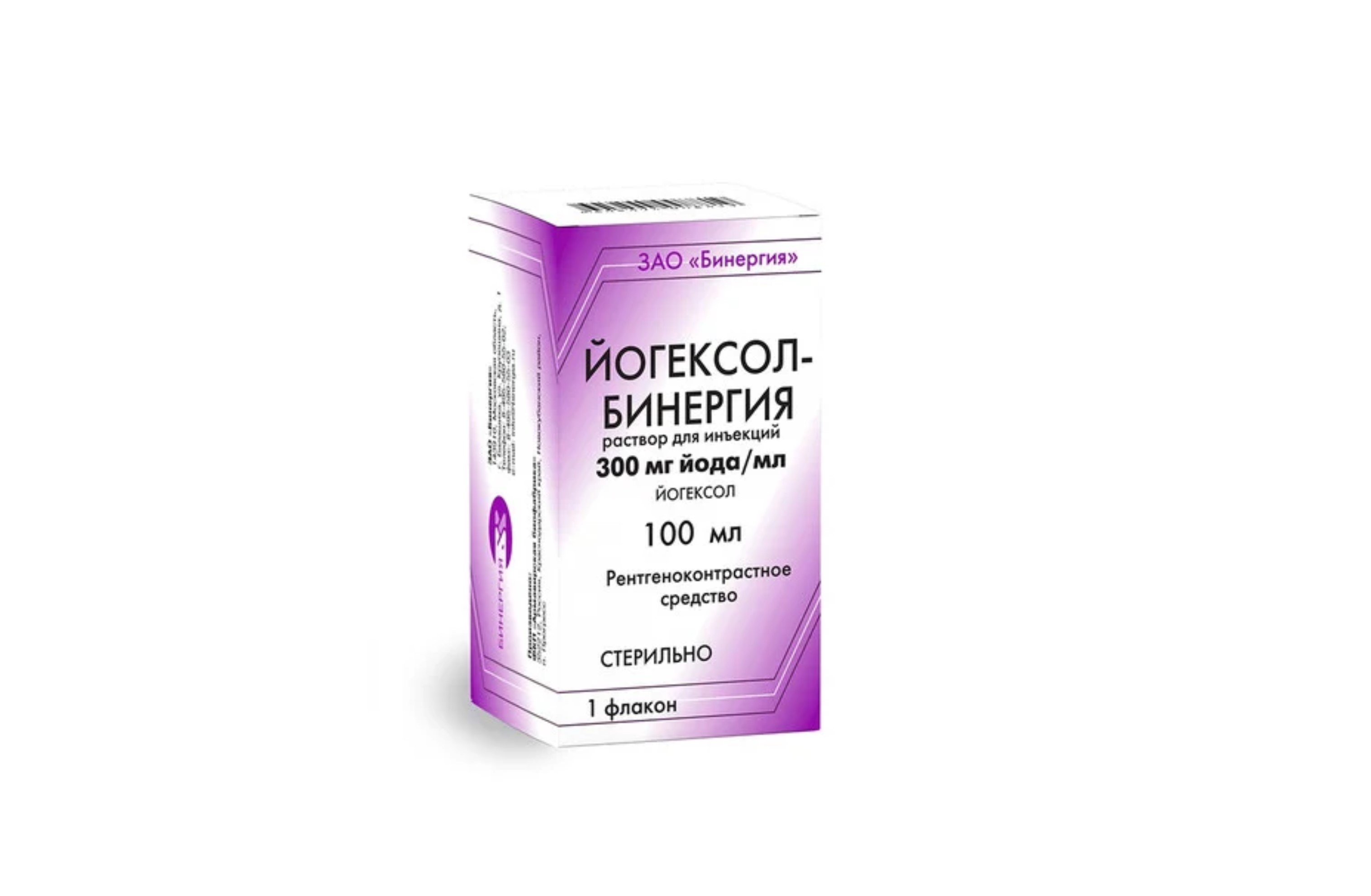 Йогексол-Бинергия 300 мг йода/мл, 100 мл, раствор для инъекций – купить по  цене 1028 руб. в интернет-магазине Аптеки Плюс в Сургуте