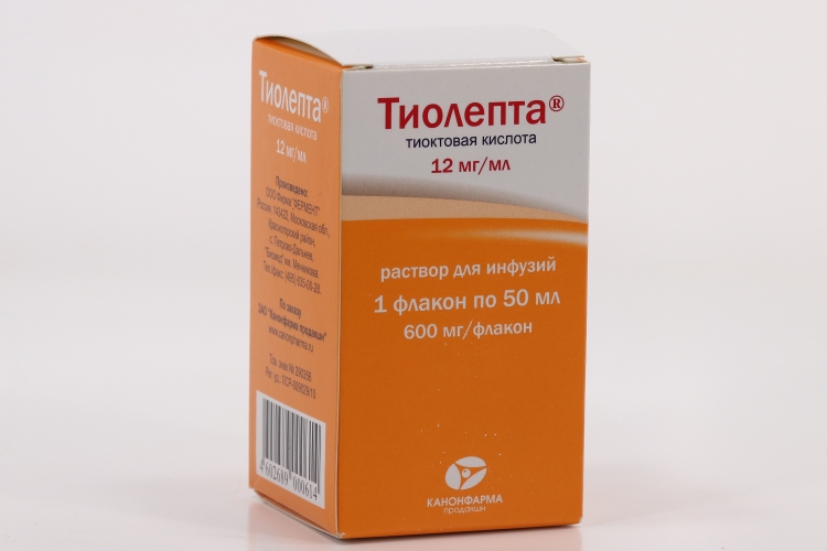 Тиолепта 12 мг/мл, 50 мл, раствор для инфузий – купить по цене 159 руб ...