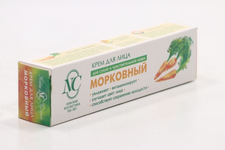 Крем Невская Косметика д/лица морковный д/сухой и чувствительной кожи ...
