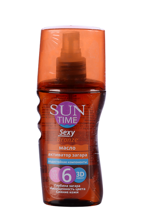 Масло-спрей активатор загара Биокон "Sexy Bronze - 3D эффект" SPF 6 ...