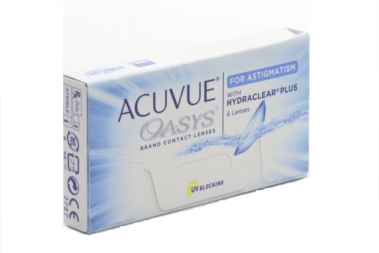 Линзы acuvue for astigmatism 6 шт