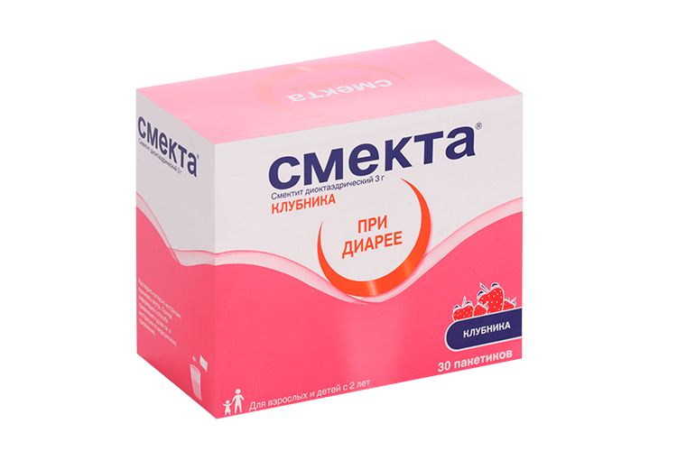 Смекта 3 г, 30 шт, порошок для приготовления суспензии для приема ...