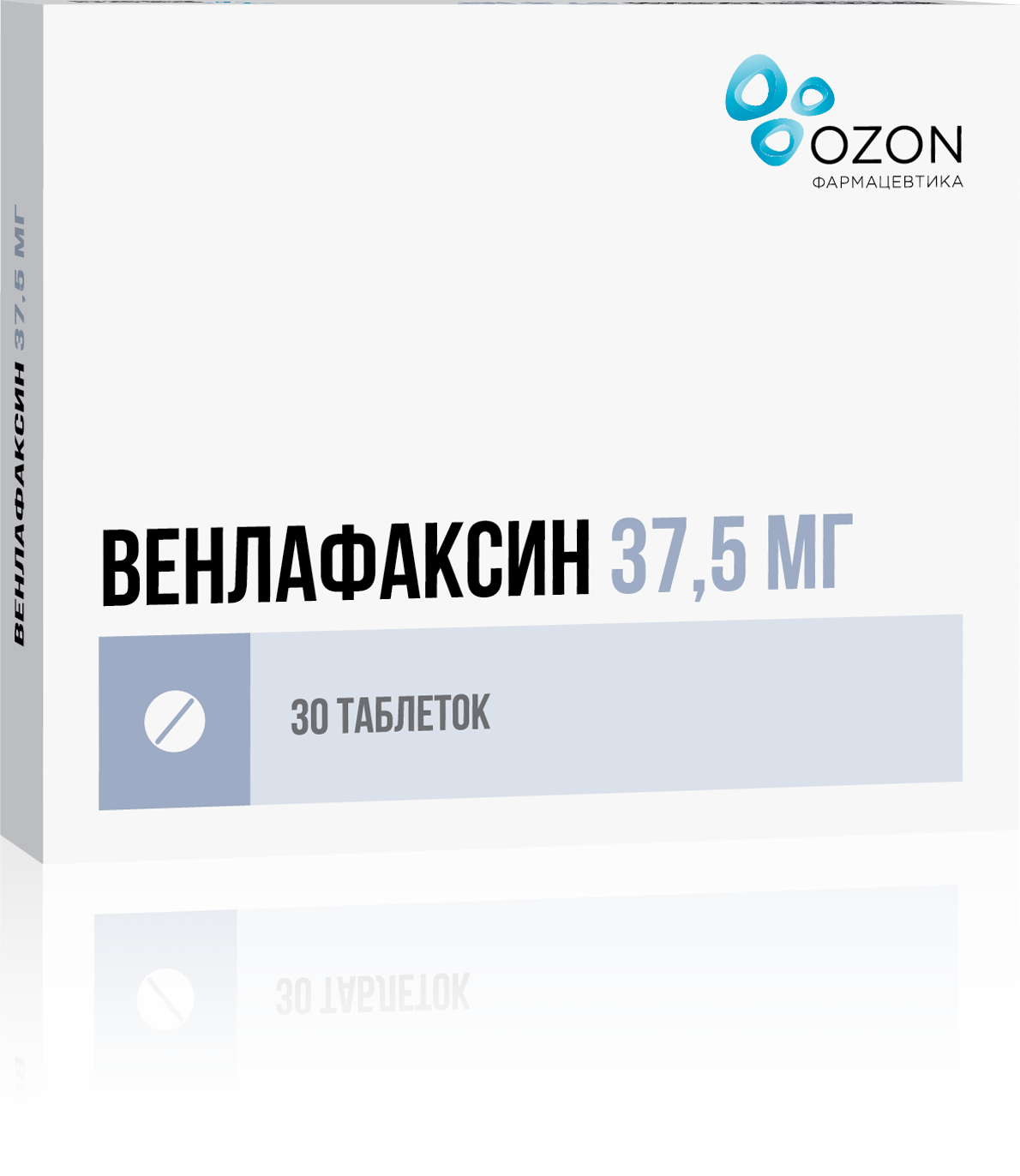 Венлафаксин 37.5 мг, 30 шт, таблетки – купить по цене 512 руб. в  интернет-магазине Аптеки Плюс в Самаре