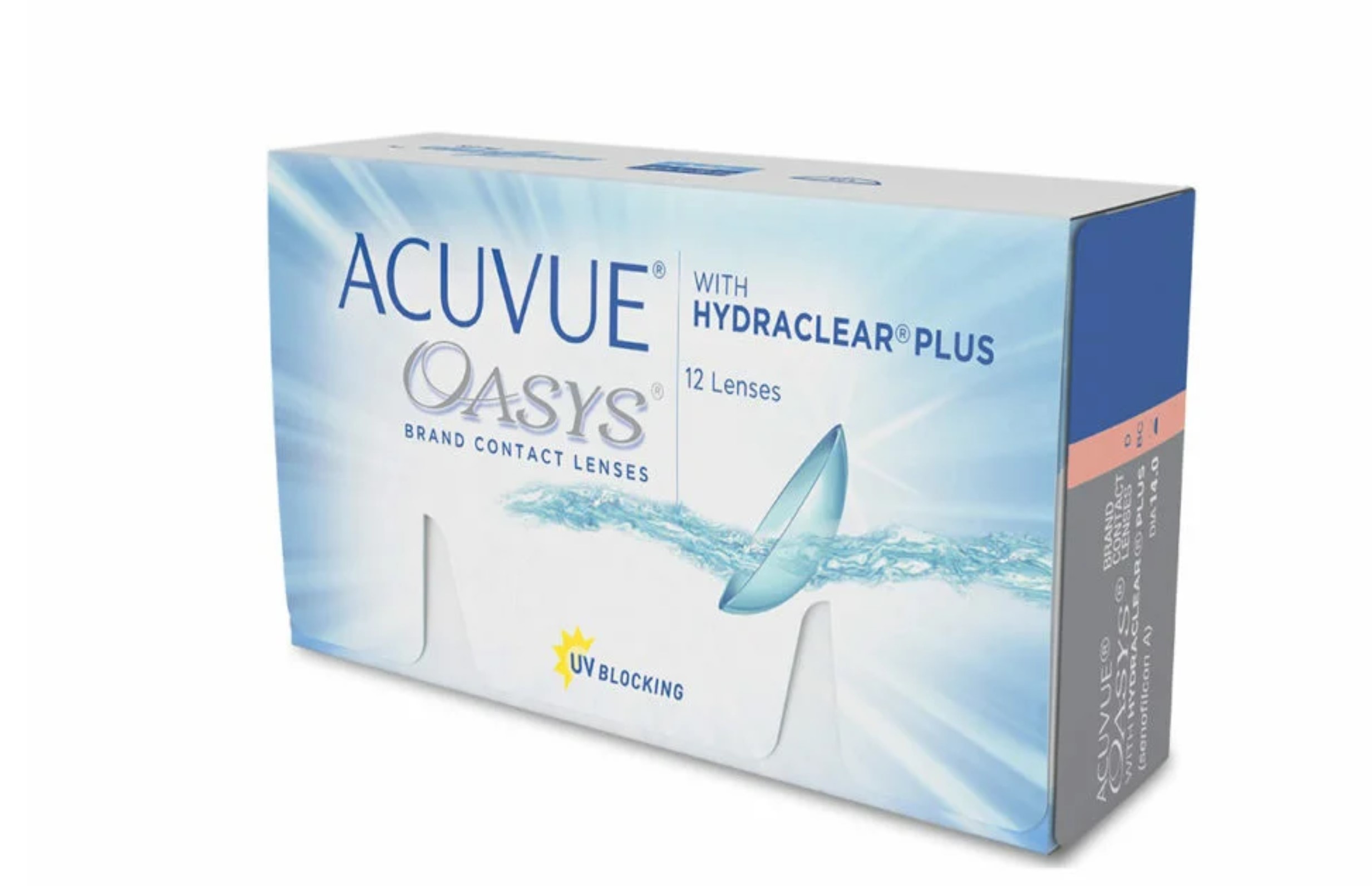 Контактные линзы ACUVUE Oasys with hydraclear plus 12 линз R 8.4 D -4. ...