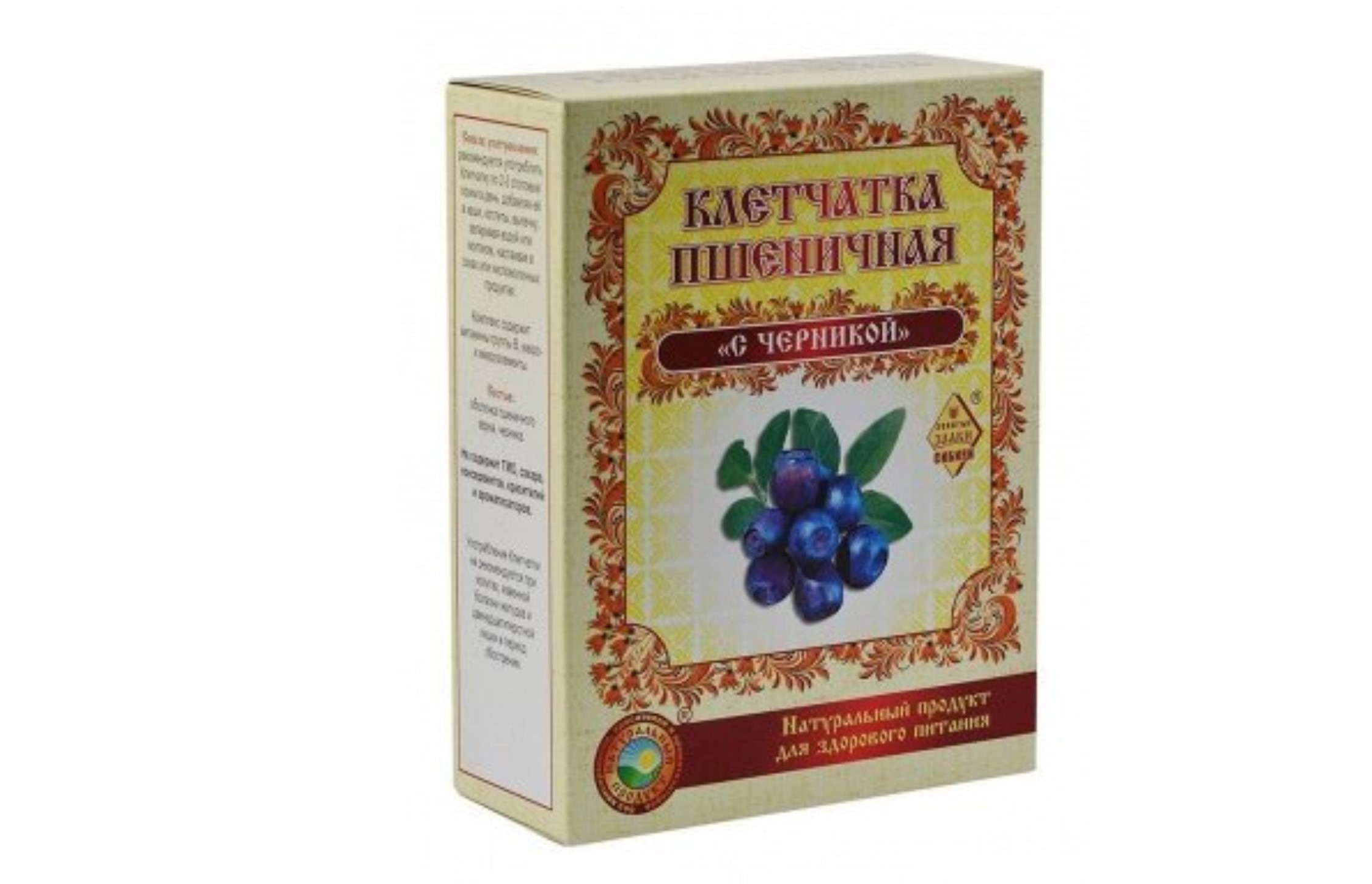 Клетчатка пшеничная с черникой, 150 г