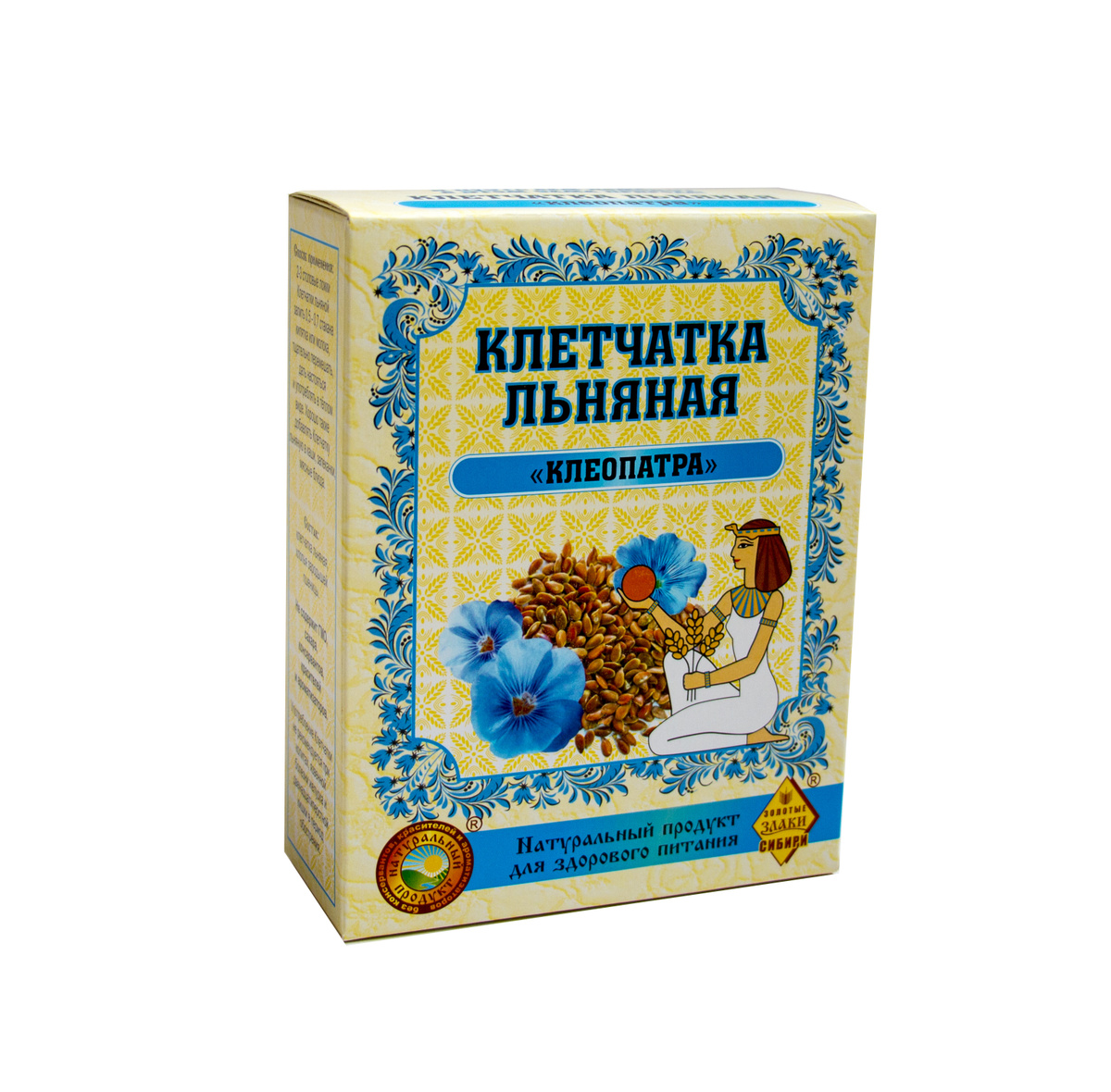 Клетчатка льняная Клеопатра, 300 г – купить по выгодной цене в  интернет-магазине Аптеки Плюс в Васюринской