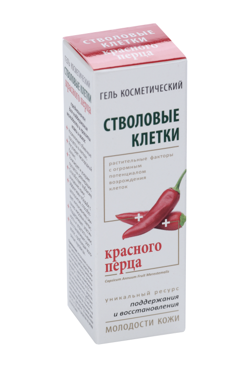 Гель Стволовые клетки красного перца косметический, 25 мл – купить по ...