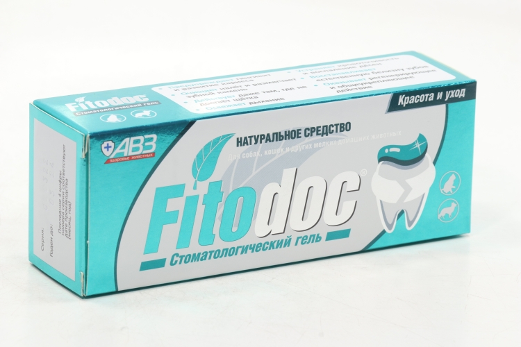 Стоматологический гель АВЗ FITODOC д/собак/кошек и других мелких ...