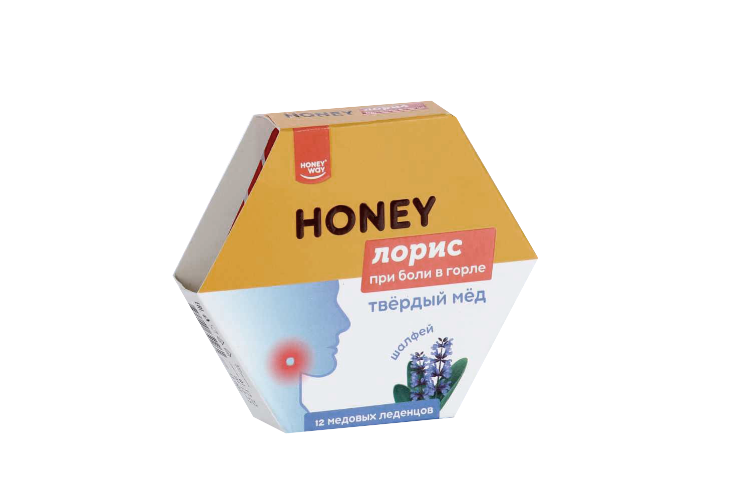 Леденцы HONEY ЛОРИС медовые с шалфеем, 12 шт – купить по цене 159 руб. в  интернет-магазине Аптеки Плюс в Чебоксарах