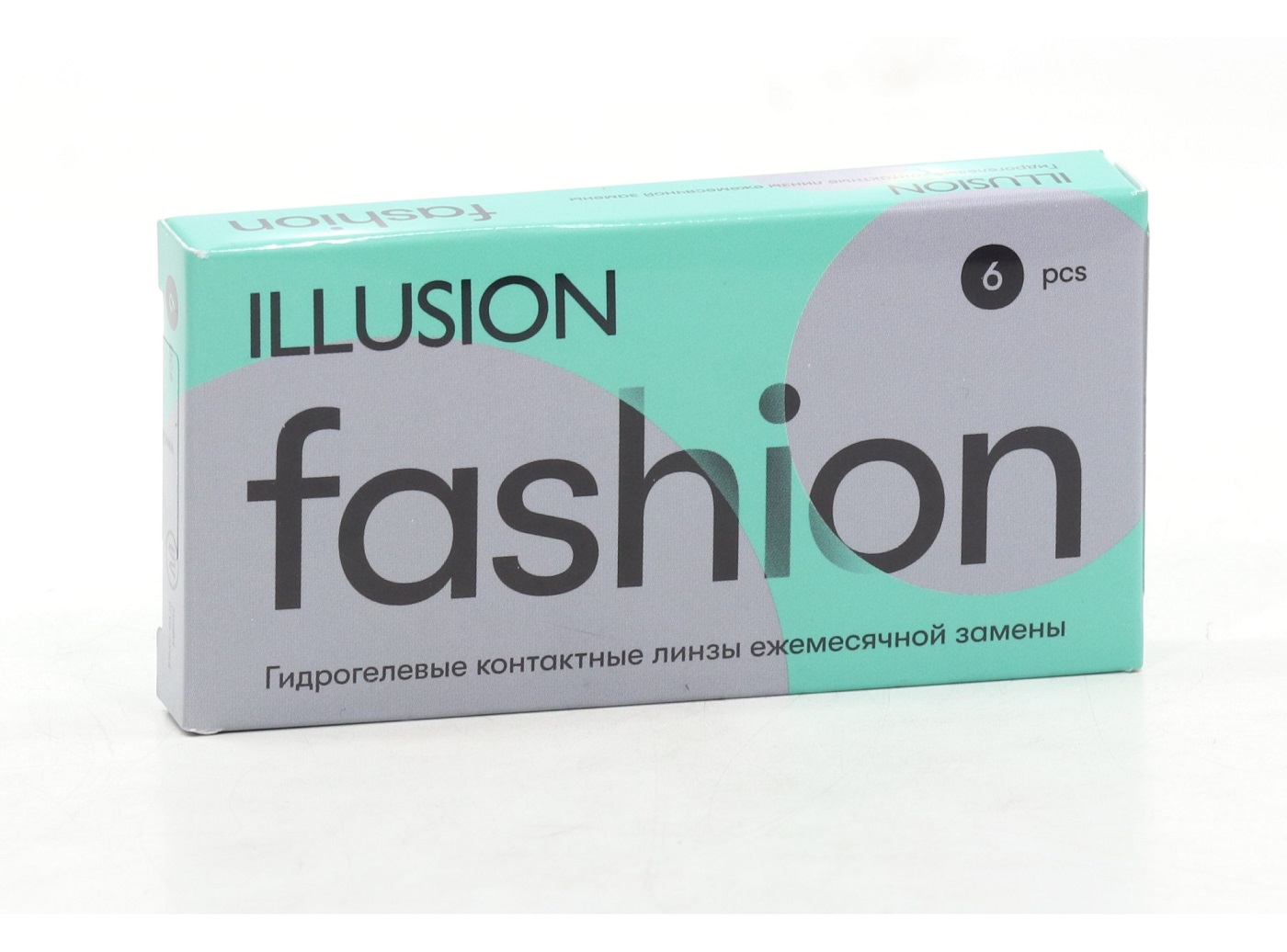 Линзы ILLUSION fashion контактные мягкие (диоптрия -3,25), 6 шт