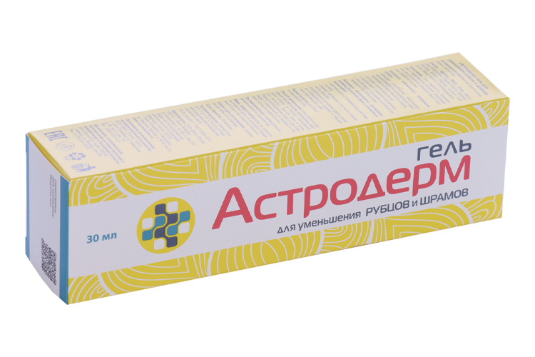Гель Астродерм д/уменьшения рубцов и шрамов, 30 мл – купить по цене 384 ...