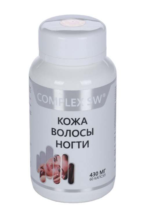 Кожа Волосы Ногти, 60 шт – купить по цене 655 руб. в интернет-магазине ...