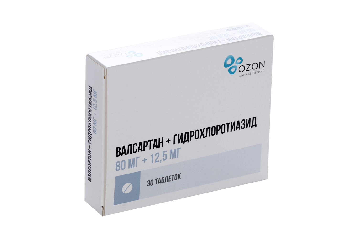 Валсартан-Гидрохлоротиазид 80 мг+12.5 мг, 30 шт, таблетки покрытые  пленочной оболочкой – купить по цене 442 руб. в интернет-магазине Аптеки  Плюс в Динской