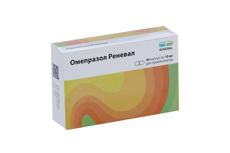 Омепразол Реневал 10 мг, 30 шт, капсулы кишечнорастворимые – купить по цене  96 руб. в интернет-магазине Аптеки Плюс в Бакале