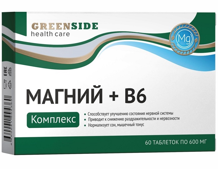 Магний+В6 Комплекс, 600 мг, 60 шт, капсулы – купить по цене 284 руб. в ...