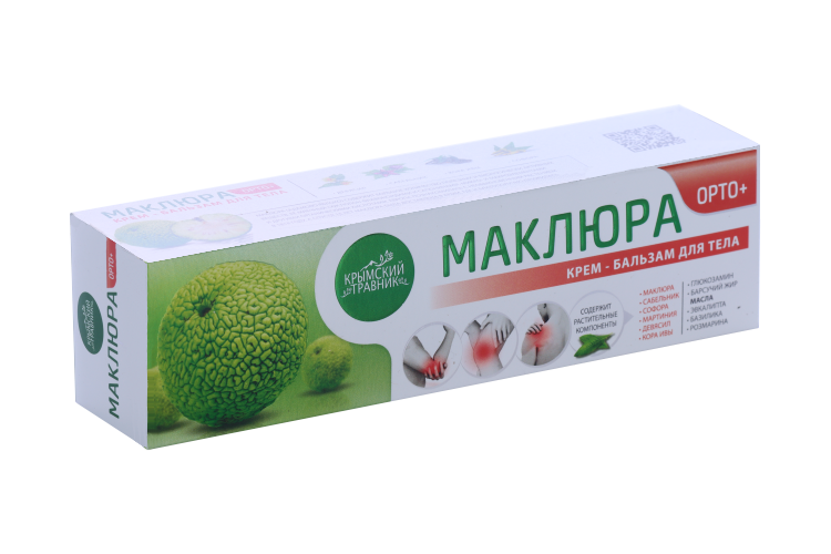 Крем-бальзам Крымский травник Маклюра ОРТО+ д/тела, 100 мл – купить по ...