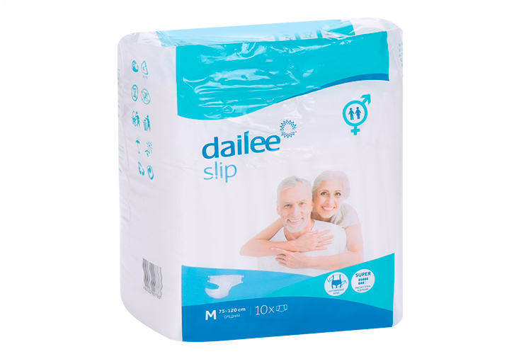 Подгузники Dailee Super Medium д/взрослых, 10 шт – купить по цене 357 ...