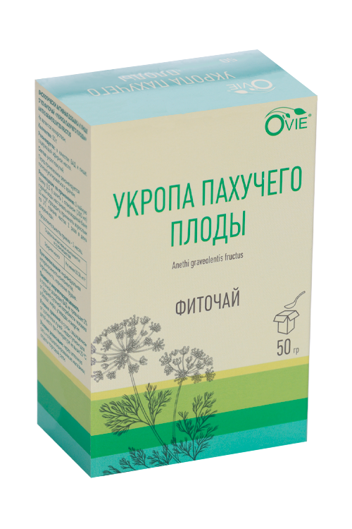 Укропа пахучего плоды Ovie, 50 г, сырье растительное – купить по цене ...