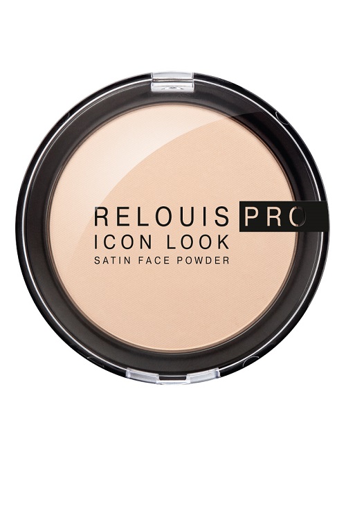 Пудра компактная PRO IconLookSatinFacePowder RELOUIS т.005 9 г