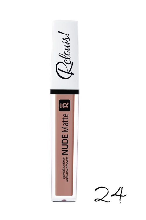 RELOUIS Помада губная жидкая матовая "Nude Matte" тон:24