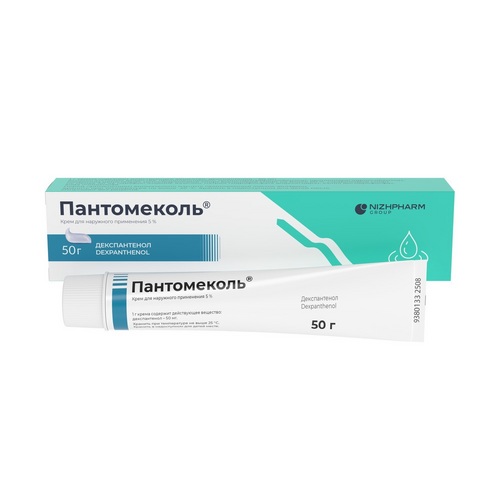 Пантомеколь 5%, 50 г, крем для наружного применения