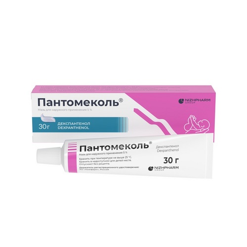 Пантомеколь 5%, 30 г, мазь для наружного применения