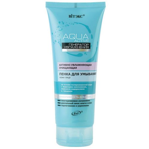 ВИТЭКС Aqua Active Пенка для умывания 200мл