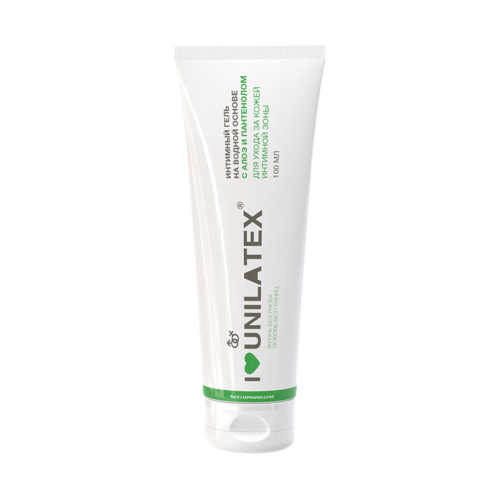 Интимный гель-лубрикант Unilatex Gel Aloe + Пантенол на водной основе, 100 мл