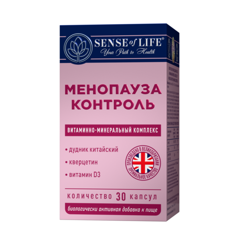 Менопауза контроль Сенсе оф Лайф, 30 шт, капсулы