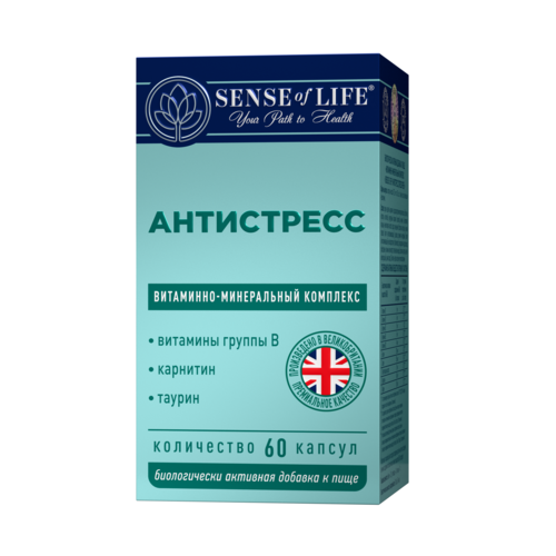 Антистресс Сенсе оф Лайф, 60 шт, капсулы