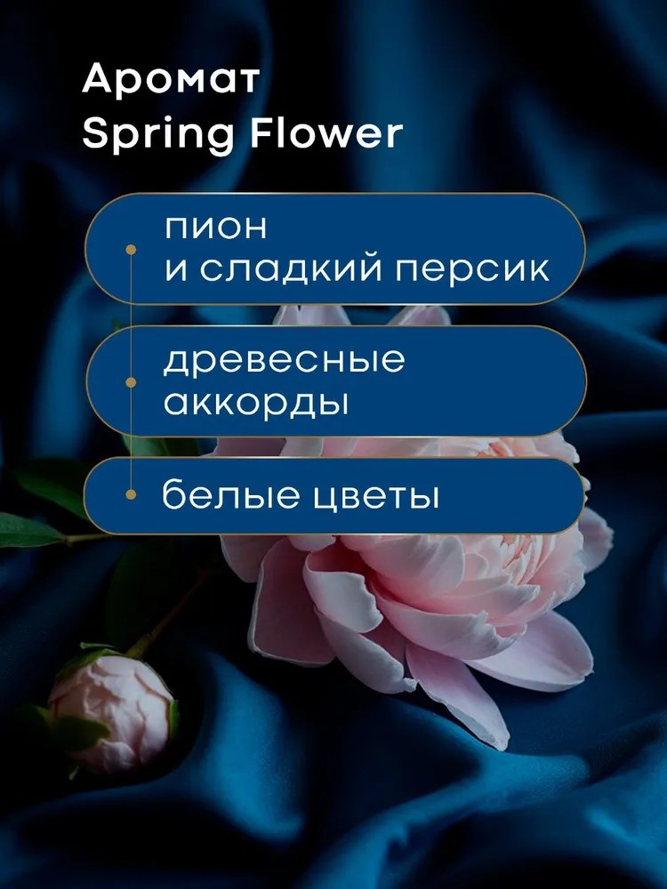 Гель для стирки с кондиционером 2в1 AROMA LUX Spring Flower, 5л