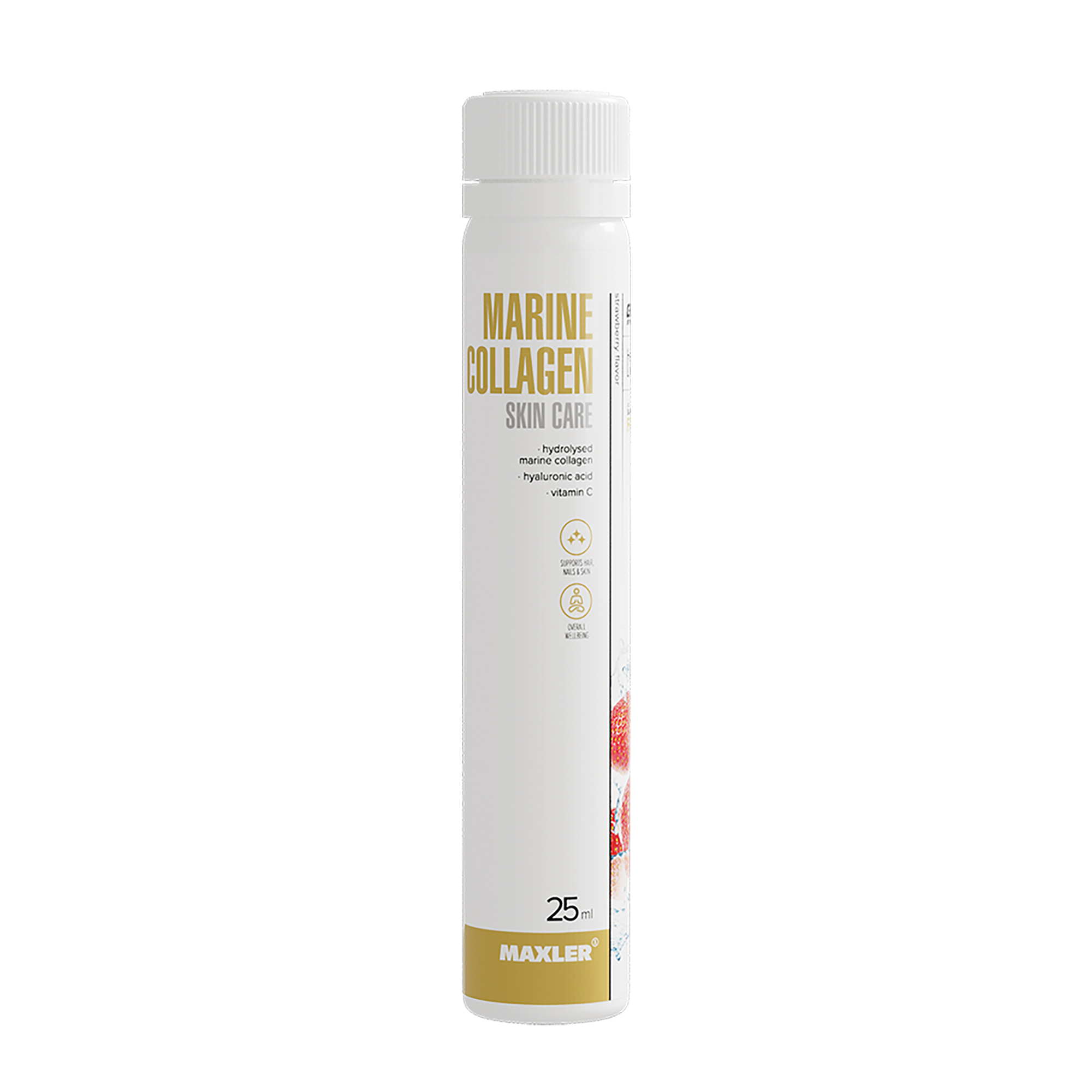 Морской коллаген с гиалуроновой кислотой и витамином С жидкий Maxler Marine Collagen SkinCare, 14 х