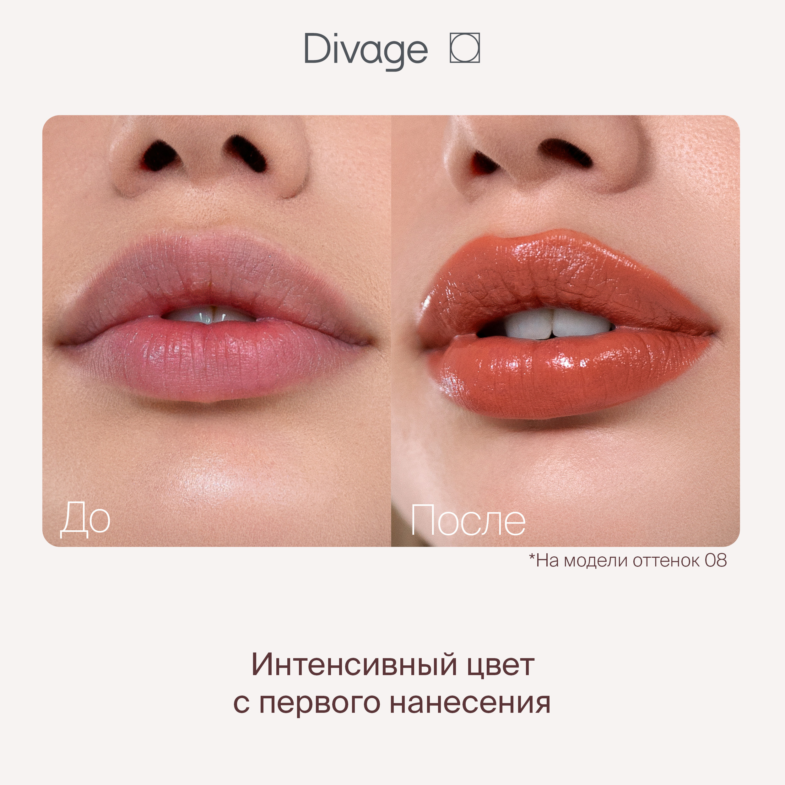 Divage Помада Для Губ Lipstick Praline New Тон 04 pussion fruit