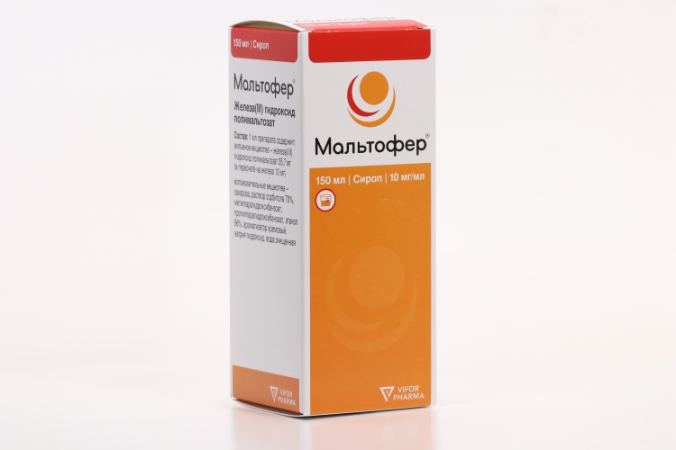 Мальтофер 10 мг/мл, 150 мл, сироп – купить по цене 318 руб. в интернет ...