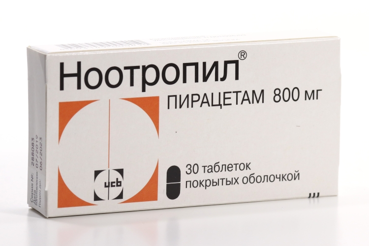 Ноотропил 800 мг, 30 шт, таблетки покрытые оболочкой – купить по цене ...
